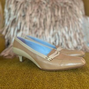 TOD’S vintage kitten heel pumps tan SZ EU 40